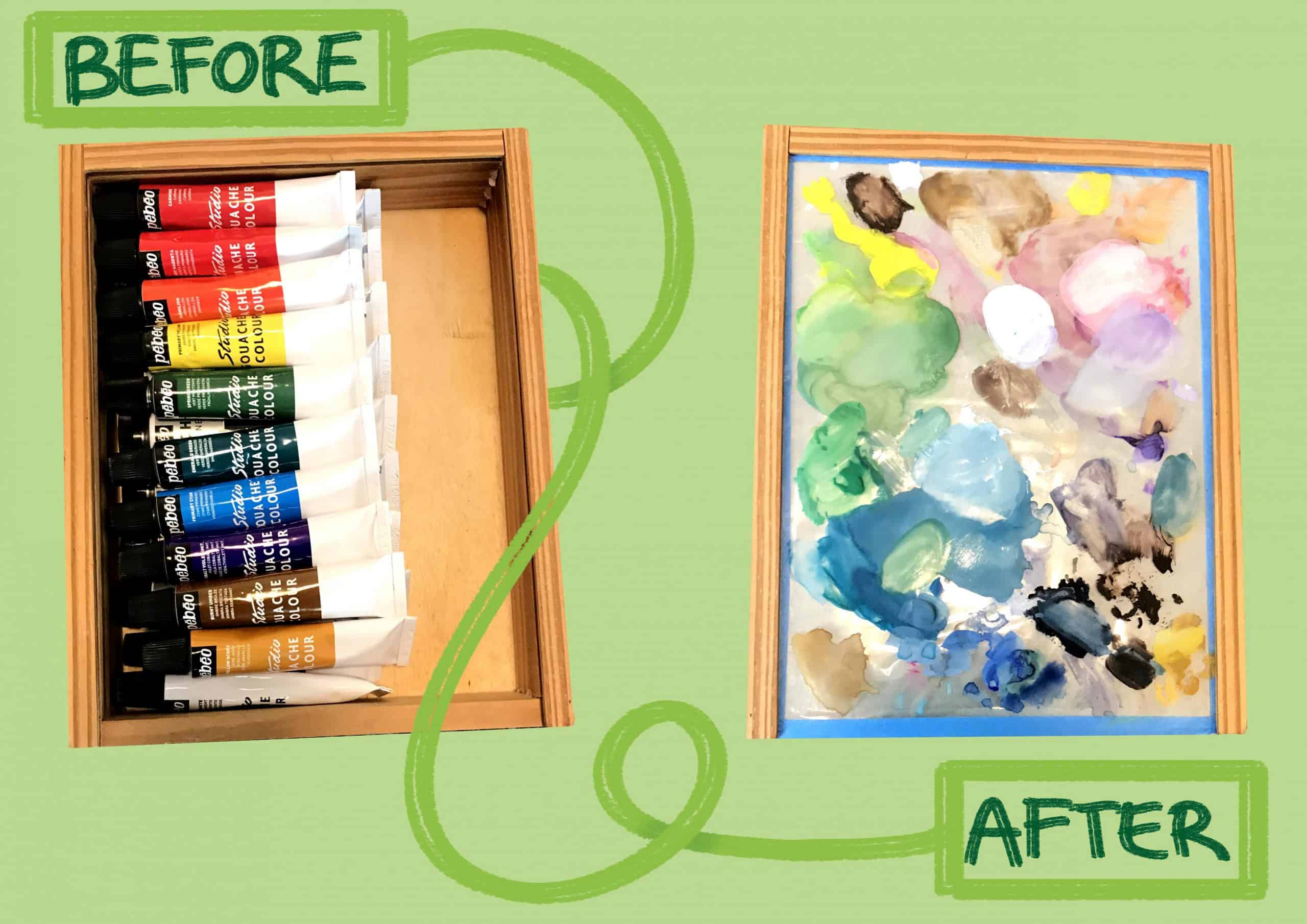 before and after